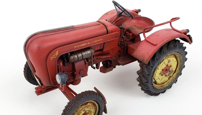 Strange New World: Finishing Revell’s Porsche Diesel Junior 108 Tractor