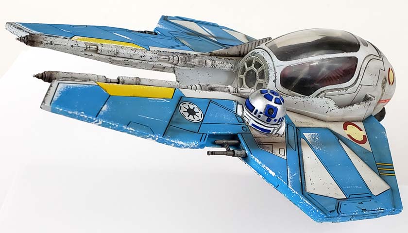 AMT’s Star Wars Jedi Starfighter: The Revenge Of The Weathering