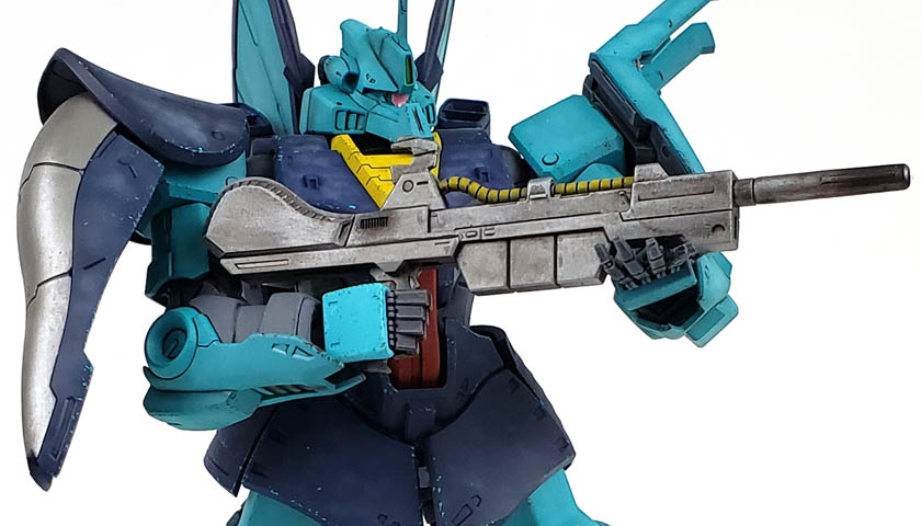 Bandai's RE/100 MSK-008 Dijeh: The Turquoise Butterfly – Jon Bius 