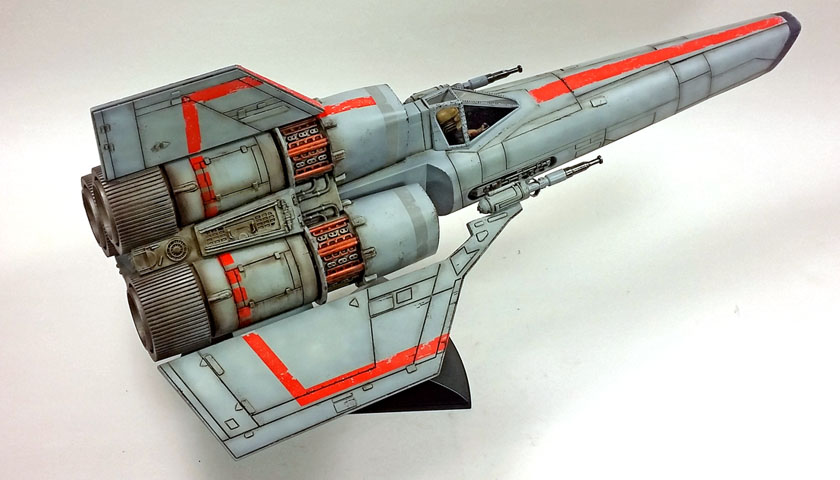 Moebius' 1/32 Battlestar Galactica Colonial Viper Mk. I: All Done 