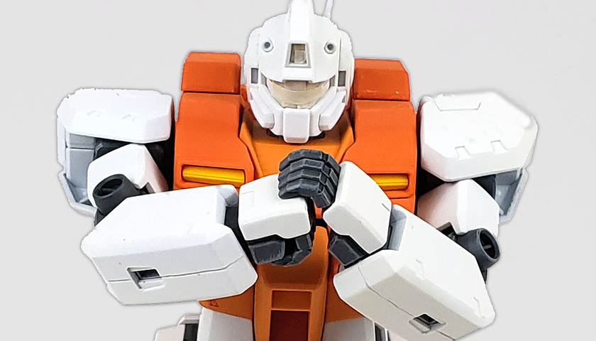 P-Bandai Master Grade 1/100 Powered GM: Simply Cool (And Orange) – Jon ...