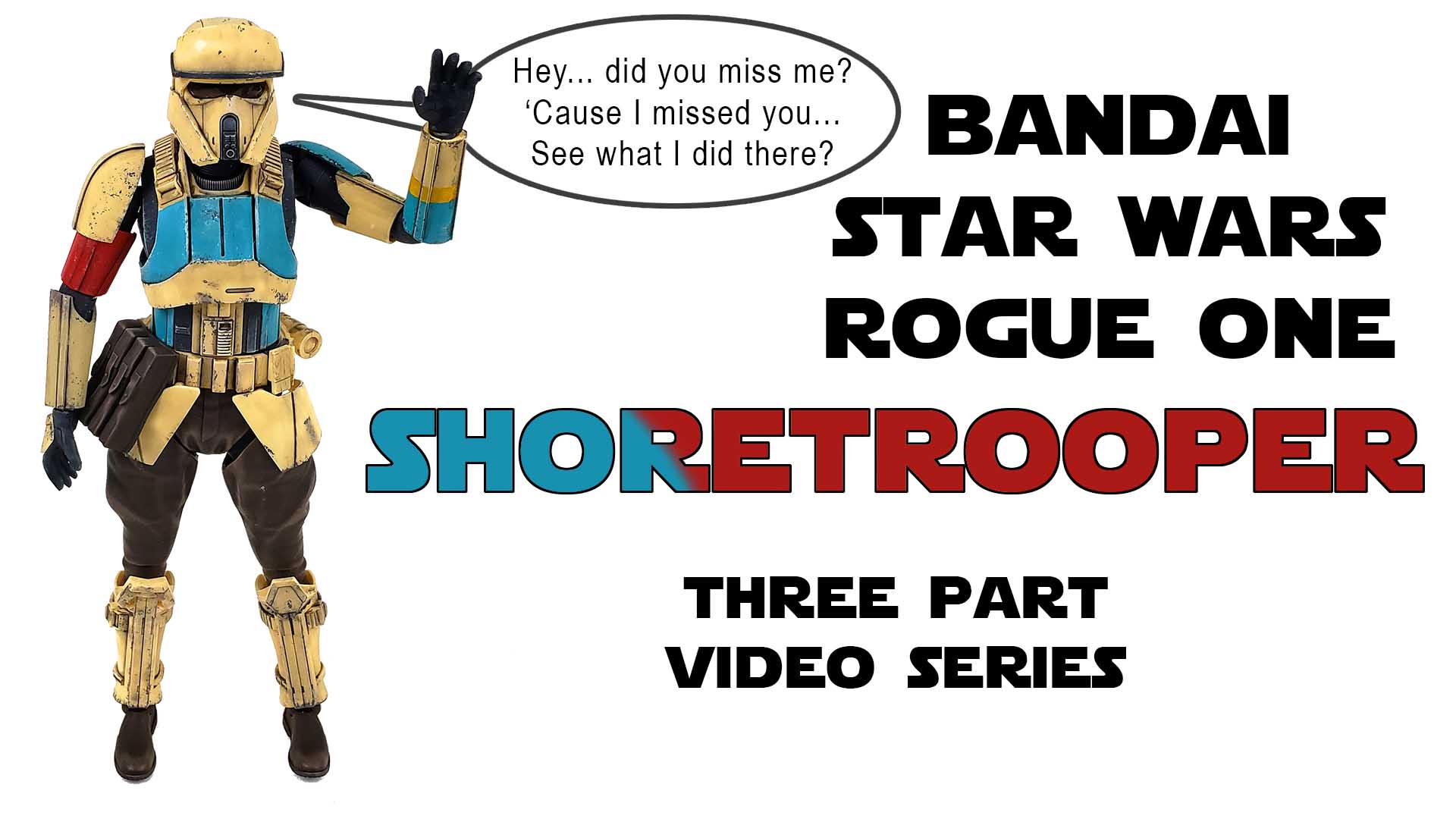 Bandai 1/12th Star Wars Rogue One Shoretrooper