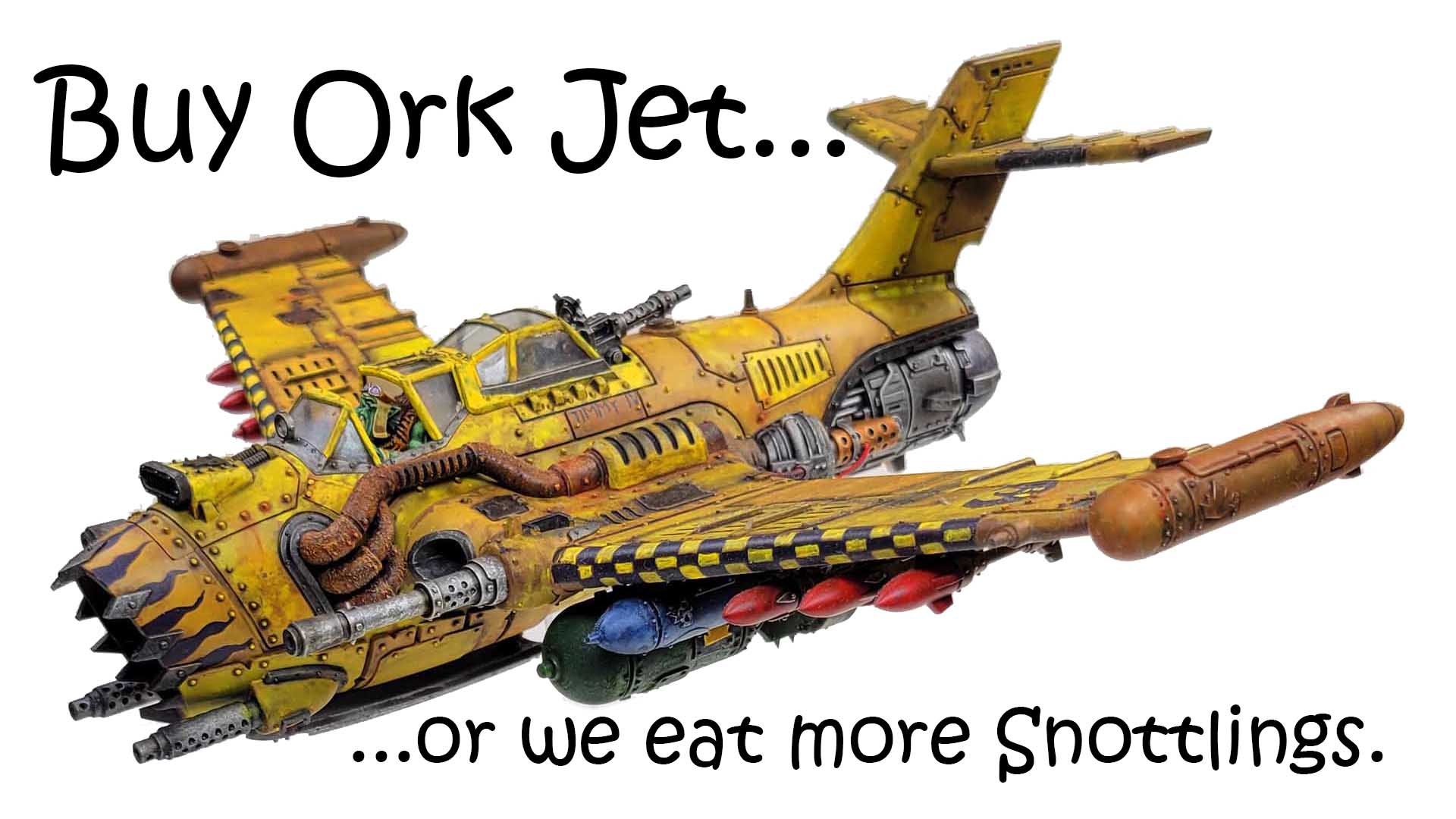 For Sale – Warhammer 40K Ork Jet