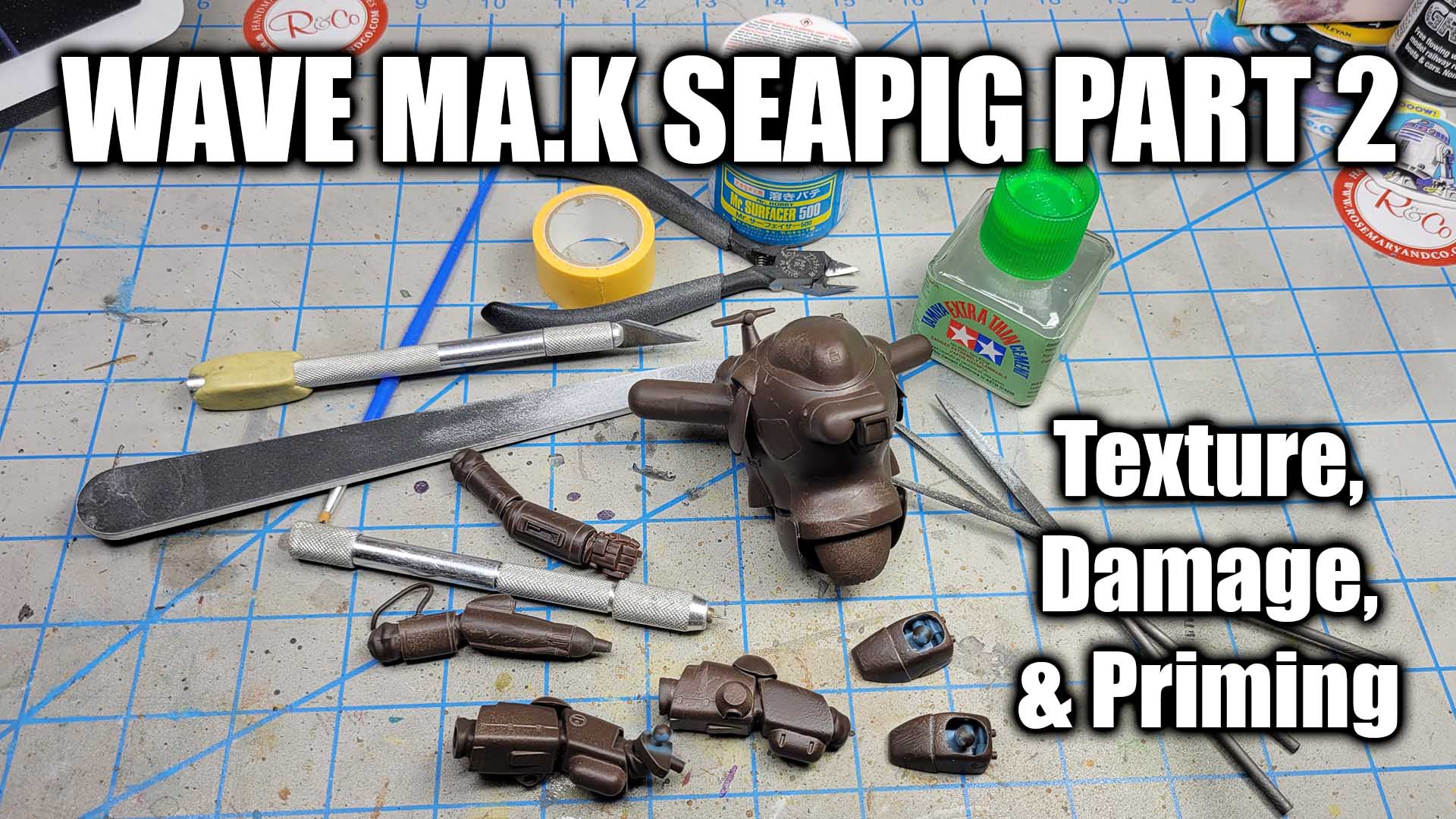 Wave Ma.K Seapig Pt. 2: Texture, Damage, and Priming