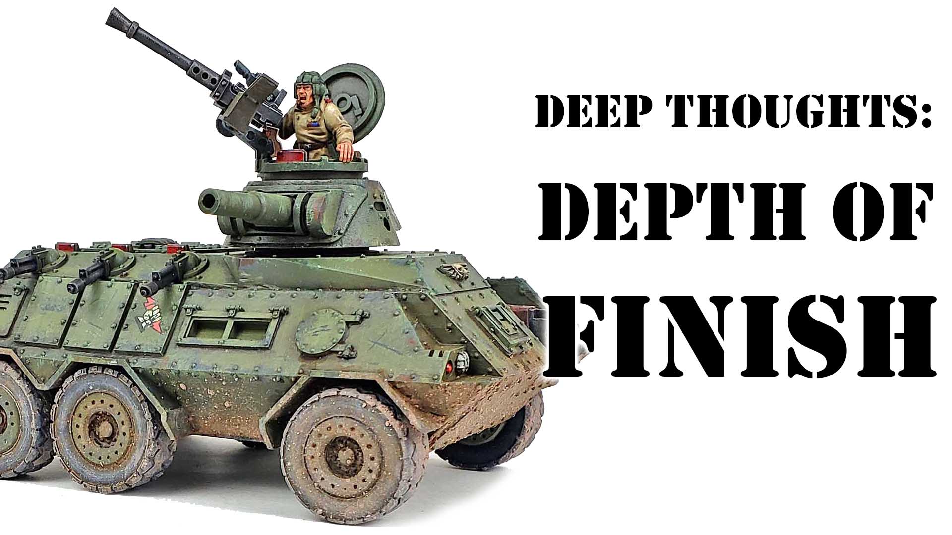 Deep Thoughts: How Depth of Finish Can Bail You Out (but not out of jail)