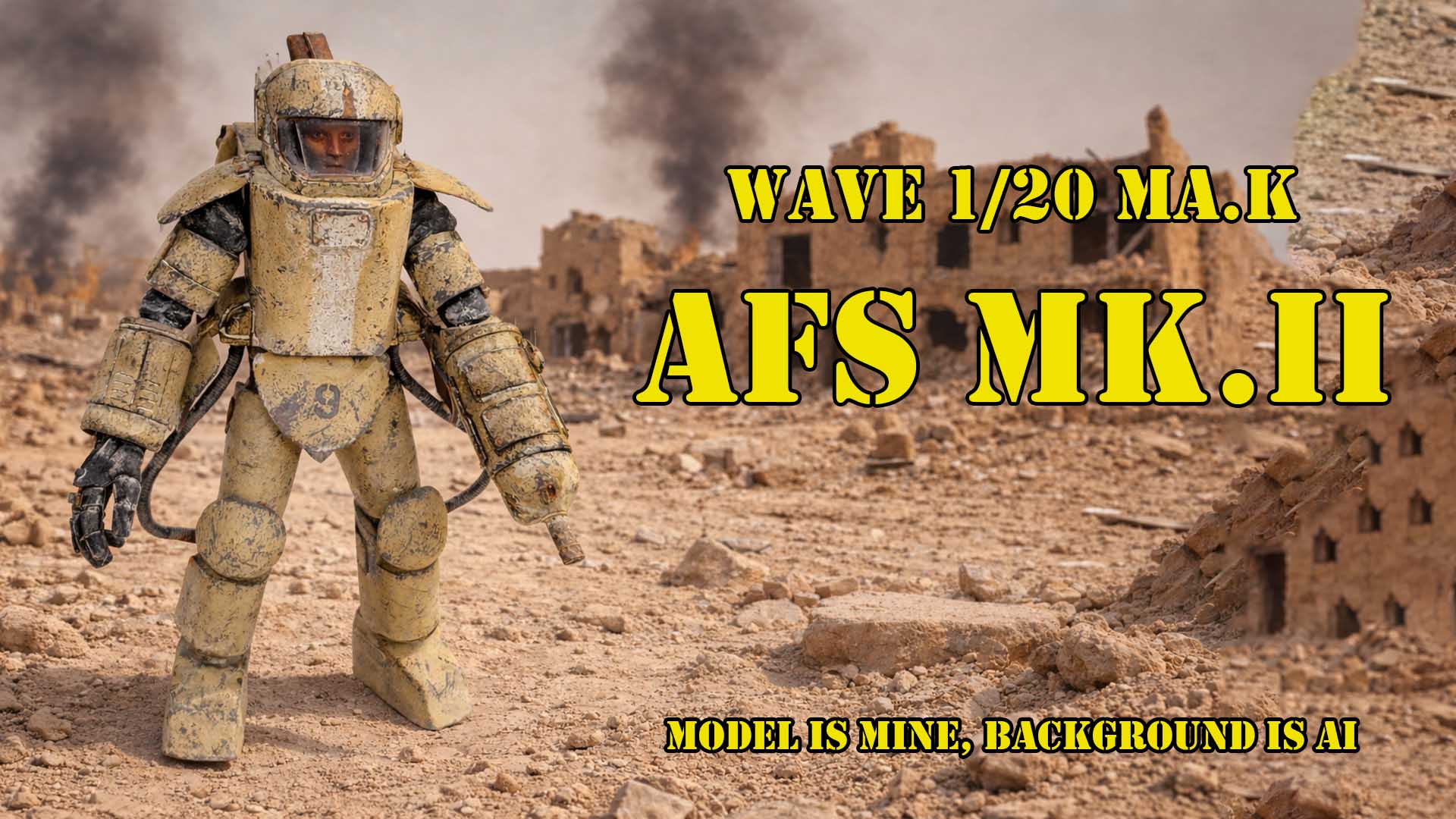 vlog 25-12: Wave’s 1/20 Maschinen Krieger AFS Mk. II